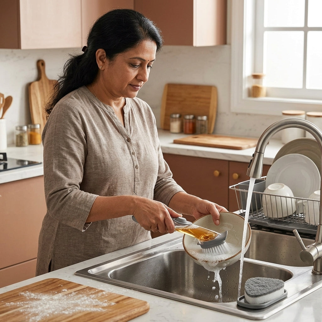 Automatic Kitchen Cleaning Brush