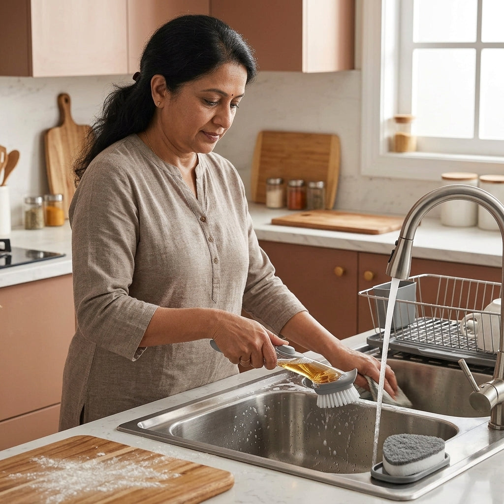Automatic Kitchen Cleaning Brush