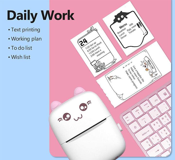 Portable Mini Pocket Printer – BT Thermal Printer